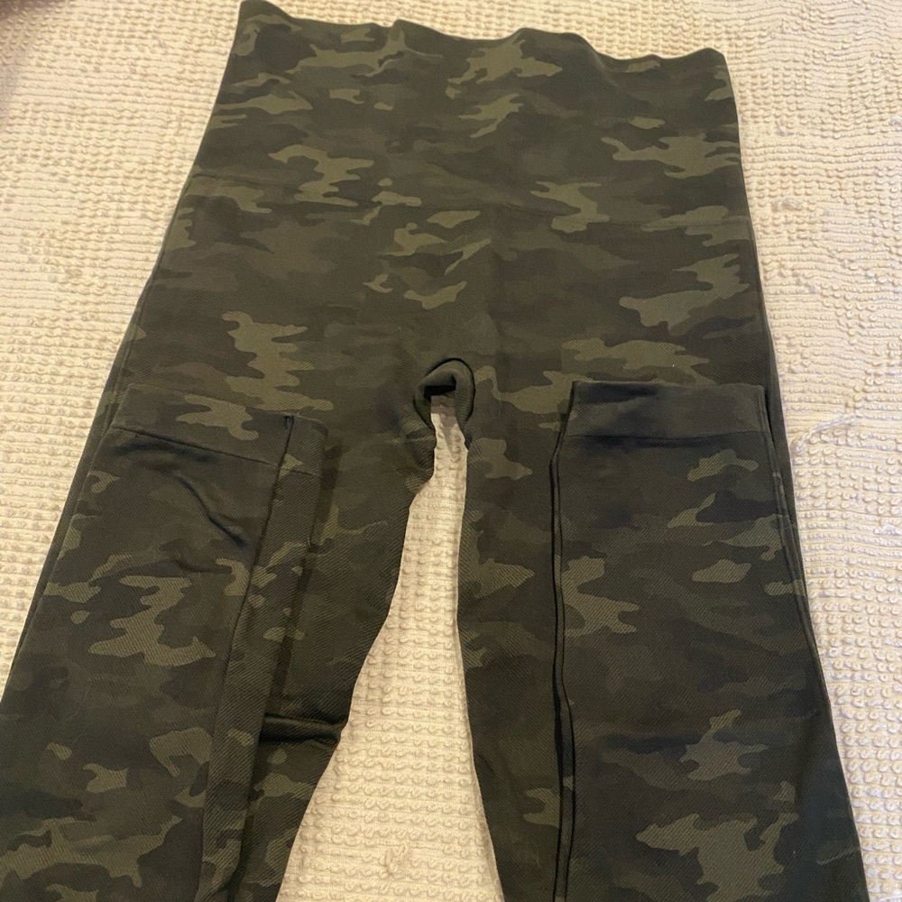 Spanx camo leggings